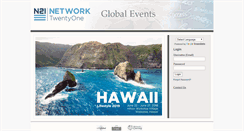 Desktop Screenshot of n21events.com
